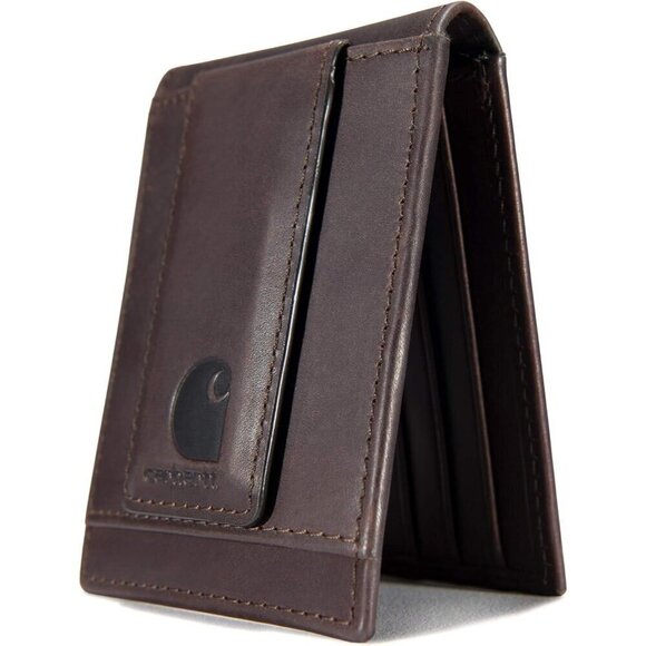 ⚡Men Brown Durable Oil Leather Wallets Available in Multiple Style - Picture 4 of 7